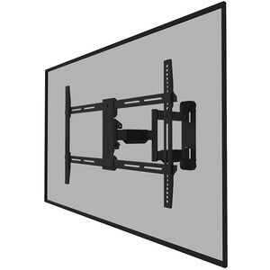 Neomounts Wall Mount for TV - Black - 1 Display(s) Supported - 101.6 cm to 165.1 cm (65") Screen Support - 40 kg Load Capa
