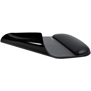 StarTech.com Mouse Pad with Hand rest, 6.7x7.1x 0.8in (17x18x2cm), Ergonomic Mouse Pad w/ Wrist Support, Non-Slip PU Base,
