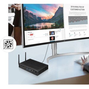 LG CL600I-6N Thin Client - Intel Celeron J4105 Quad-core (4 Core) 1.50 GHz - Intel Chip - 4 GB RAM DDR4 SDRAM - 16 GB Flas