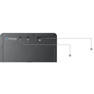 Promise Pegasus32 R8 8 x Gesamtzahl Einschübe DAS-Speichersystem - 144 TB HDD - 1 GB RAM Desktop - 144 TB Supported HDD Ca