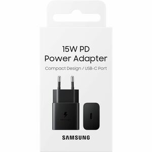 Samsung 15 W AC Adapter - Universal Adapter - For Mobile Device - 120 V AC, 230 V AC Input - 5 V DC, 9 V DC Output - 2 A -