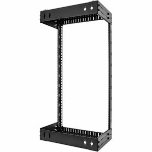 StarTech.com 2-Post 21U Heavy-Duty Wall Mount Network Rack, 19" Open Frame Server Rack with Adjustable Depth, Data Rack fo