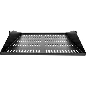 StarTech.com 2U Vented Server Rack Shelf - Center Mount Fixed 20" Deep Cantilever Rackmount Tray for 19" Data/AV/Network w