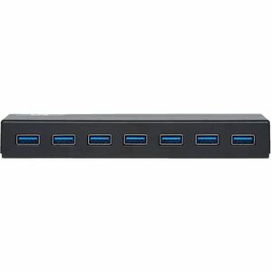 Eaton Tripp Lite Series 7-Port USB-A Mini Hub - USB 3.x (5Gbps), International Plug Adapters - USB 3.2 (Gen 1) Type A - Po