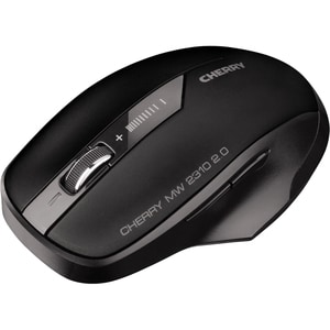 CHERRY MW 2310 2.0 Mouse - Radio Frequency - USB - Optical - 6 Button(s) - Black - 1 Pack - Wireless - 2.40 GHz - 2400 dpi