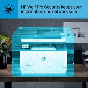 HP LaserJet Pro 3101fdw Wired & Wireless Laser Multifunction Printer - Monochrome - Copier/Fax/Printer/Scanner - 35 ppm Mo