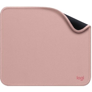 Logitech Studio Series Mouse Pad - 200 mm x 230 mm Dimension - Dark Rose - Polyester - Anti-fray, Spill Resistant, Anti-slip