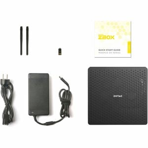 Zotac ZBOX E MAGNUS EN173080C Gaming Desktop Computer - Intel Core i7 11th Gen i7-11800H - 8 GB - 250 GB SSD - Mini PC - I