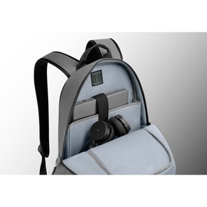 Dell EcoLoop Urban CP4523G Carrying Case (Backpack) for 15" Notebook - Gray - Weather Resistant - Plastic, 420D Ballistic 