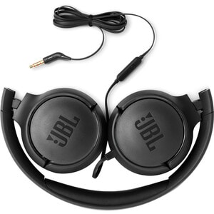 JBL Tune 500 Wired On-Ear Headphones - Stereo - Mini-phone (3.5mm) - Wired - 32 Ohm - 20 Hz to 20 kHz - Over-the-head - Bi