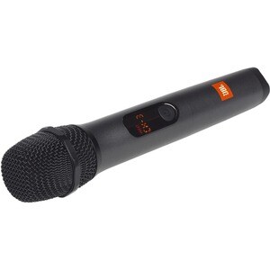 JBL Wireless Microphone - Black - RF - 65 Hz to 15 kHz - Cardioid