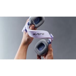 Astro A10 Wired Over-the-head Stereo Gaming Headset - Lilac - Binaural - Circumaural - 32 Ohm - 20 Hz to 20 kHz - Uni-dire