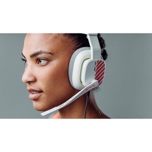 Astro A10 Gen 2 Wired Over-the-head Stereo Gaming Headset - White - Binaural - Circumaural - 32 Ohm - 20 Hz to 20 kHz - 20