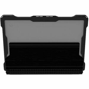 MAXCases Extreme Shell-S for HP x360 EE G4/G3 Chromebook 2:1 Convertible 11.6" (Black/Clear) - For HP Chromebook - Texture