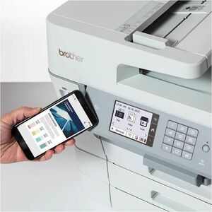 Brother Mfc-j6957dw Wired & Wireless Inkjet Multifunction Printer - Colour - Copier/Fax/Printer/Scanner - 1200 x 4800 dpi 