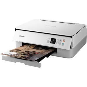 Canon PIXMA TS5351a Sem fios Impressora multi-funcional de jato de tinta - Cor - Branco - Copiadora/Impressora/Scanner - A