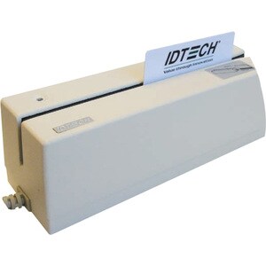 ID TECH EzWriter Leitor de fita magnética - Compatível com TAA - USB - Branco