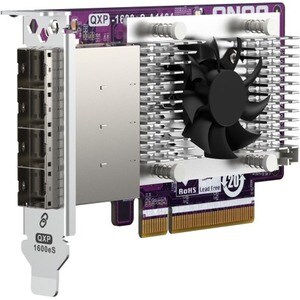 QNAP Controlador SATA - Série ATA/600 - PCI Express 3.0 x8 - Cartão Plug-in - Adequado para RAID - JBOD Nível de RAID - 16