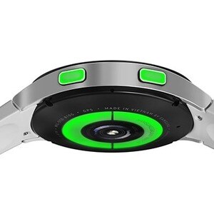 Samsung Galaxy Watch4, 40mm, Silver, LTE - Accelerometer, Gyro Sensor, Barometer, Ambient Light Sensor, Digital Compass, O