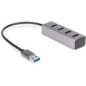 Rocstor Portable 4 Port Hub USB-A to 4x USB-A SuperSpeed USB 3.0 - Rocstor Premium Portable 4 Port SuperSpeed USB 3.0 Hub 