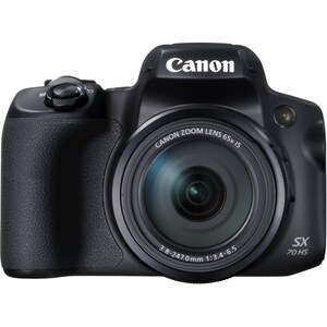 Canon PowerShot SX70 HS 20,3 Megapixel Bridge-Kamera - Schwarz - 1/2,3"-Sensor - Autofokus - 7,5 cm (3 Zoll) LCD-Anzeige -