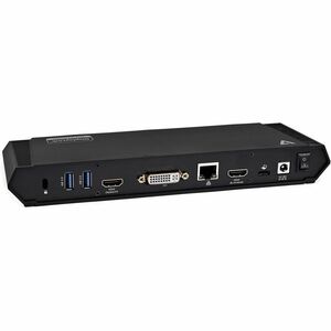 Docking station V7 USB-C triple pantalla, DisplayLink, Admite dos pantallas 2K (HDMI y DVI) y una pantalla 4K (HDMI), Dos 