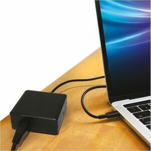 Port Connect 90 W AC Adapter - 1 Pack - Universal Adapter - For PC, MAC, Tablet PC, Smartphone, Notebook, MacBook - 120 V 