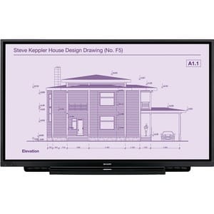 Sharp NEC Display PN-65TH1 65 Zoll Class LCD-Touchscreen-Monitor - 16:9 Format - 9,50 ms Reaktionszeit - 165,1 cm (65 Zoll