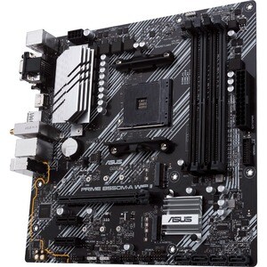 Asus Prime B550M-A WIFI II Desktop Motherboard - AMD B550 Chipset - Socket AM4 - Micro ATX - Ryzen 3, Ryzen 5, Ryzen 7, Ry