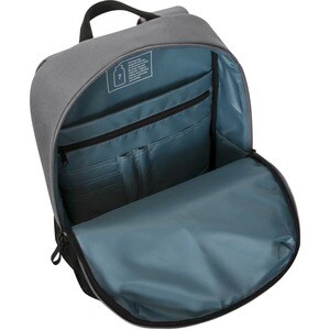 Targus Sagano EcoSmart TBB636GL Carrying Case (Backpack) for 40.6 cm (16") Notebook, Smartphone, Accessories - Black/Grey 