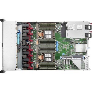 HPE ProLiant DL360 G10 Plus 1U Rack Server - 1 x Intel Xeon Silver 4310 2.10 GHz - 32 GB RAM - 12Gb/s SAS Controller - Int