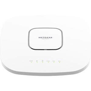 Netgear WAX630E Tri Band 802.11ax 7.80 Gbit/s Wireless Access Point - Indoor - 2.40 GHz, 5 GHz, 6 GHz - Internal - MIMO Te