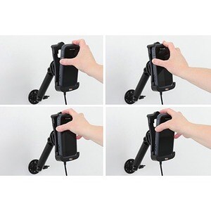Brodit Smartphone, Mobile Computer SmartPhone Holder - Portrait, Landscape - 175 mm x 94 mm x 62 mm x - ABS, Acetal Plasti