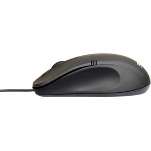 Port Travel Mouse - USB Type A - Optical - 3 Button(s) - Black - 1 - Cable - 1000 dpi - Scroll Wheel - Symmetrical