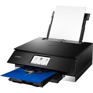 Canon PIXMA TS8350a Impressora multi-funcional de jato de tinta - Cor - Preto - Copiadora/Impressora/Scanner - 4800 x 1200