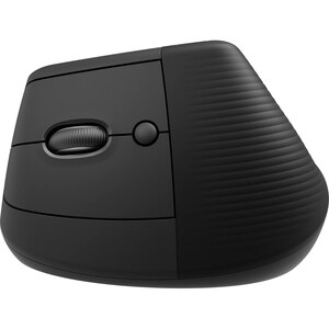 Logitech Lift Mouse - Bluetooth/Radio Frequency - USB Type A - Optical - 6 Button(s) - 4 Programmable Button(s) - Graphite