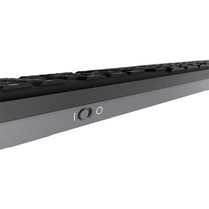 CHERRY STREAM Keyboard - Cable Connectivity - USB Interface - 10 Hot Key(s) - Volume Down, Volume Up, Play/Pause, Browser,