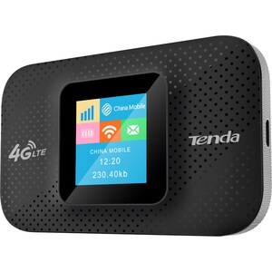Tenda 4G185 Wi-Fi 4 IEEE 802.11n Cellular Modem/Wireless Router - 4G - DC-HSPA+, LTE, EDGE - 2.40 GHz ISM Band - 2 x Anten
