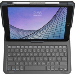 Cover tastiera ZAGG Messenger Folio 2 (Folio) per 25,9 cm (10,2") a 26,7 cm (10,5") Apple iPad (7a generazione), iPad Pro 