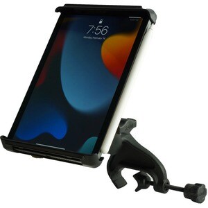 RAM Mounts Tab-Tite Yoke Clamp Mount for iPad mini Series + More - 9.6" Height x 5.3" Width x 0.6" Depth - Aluminum, High 