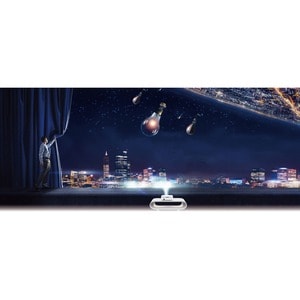 BenQ TH585P 3D Ready DLP Projector - 16:9 - White - 1920 x 1080 - Front - 1080p - 4000 Hour Normal Mode - 10000 Hour Econo