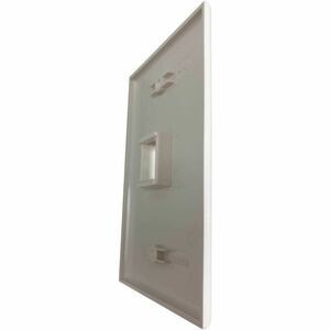 Eaton Tripp Lite Series Safe-IT 1-Port Single-Gang Keystone Wall Plate, Antibacterial, Ivory Matte, TAA - 1 x Total Number