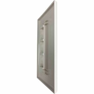 Eaton Tripp Lite Series Safe-IT 3-Port Single-Gang Keystone Wall Plate, Antibacterial, Ivory Matte, TAA - 3 x Total Number