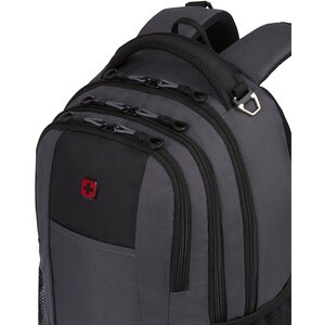 SwissGear Sprint WG5505402404 Carrying Case (Backpack) for 16" Notebook - Gray, Black - Bump Resistant, Bang Resistant - 6