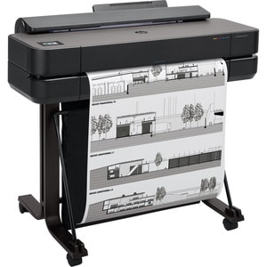 HP Designjet T650 A1 Inkjet Large Format Printer - 24" Print Width - Color - 4 Color(s) - 26 Second Color Speed - 2400 x 1