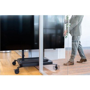 Vogel's Display-Wagen - 120 kg Belastbarkeit - 4 Rollen - 10 cm (3,94 Zoll) Rollengr�ße - Schwarz