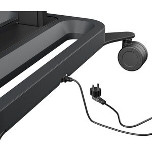 Vogel's Display-Wagen - 120 kg Belastbarkeit - 4 Rollen - 10 cm (3,94 Zoll) Rollengr�ße - Schwarz