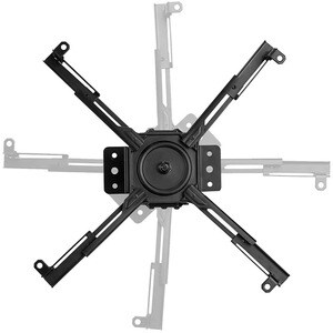 Neomounts CL25-530BL1 Beamer ceiling mount - h 25,5 cm - easy-install - full motion. Mounting type: Ceiling, Maximum weigh