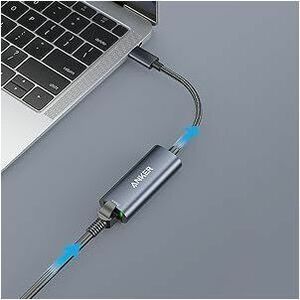 ANKER Refurbished Anker PowerExpand USB-C to 2.5 Gbps Ethernet Adapter - 1 × RJ-45 Network - Female - 1 × USB Type C - Male