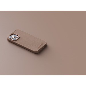 Coque Njord Fabric - pour Apple iPhone 14 Pro Max Smartphone - Rose des sables - Résistant aux chocs, Résistant aux rayure